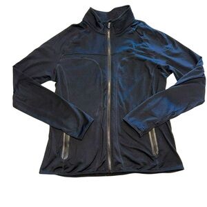 Women’s Fabletics Black Full Zip Athletic Jacket sz XL